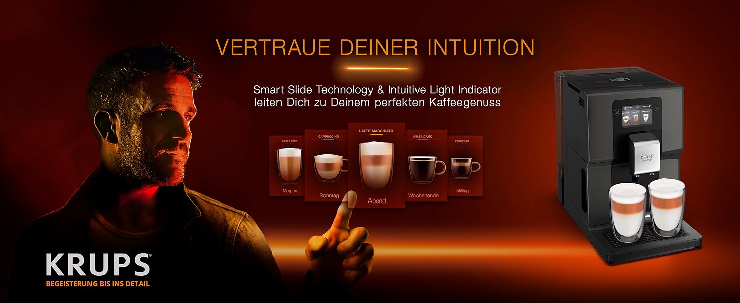 Krups EA872B Intuition Kaffeevollautomat